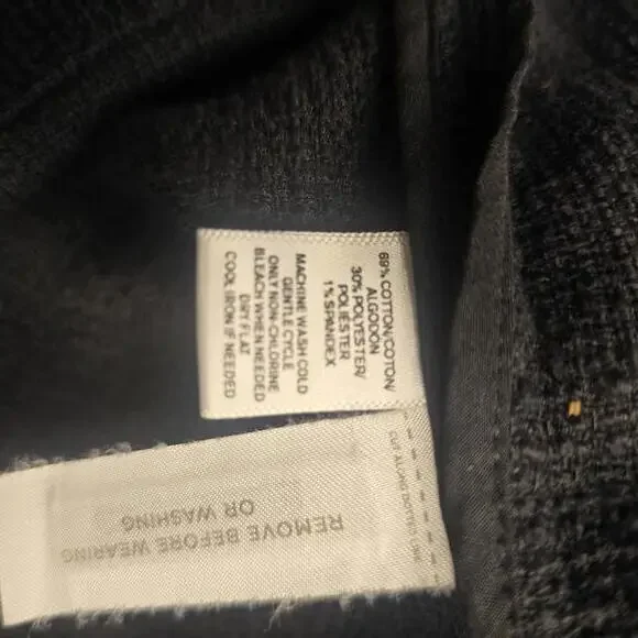 LOFT Women's Black Belted Kimono Jacket M/L - Picture 4 of 5